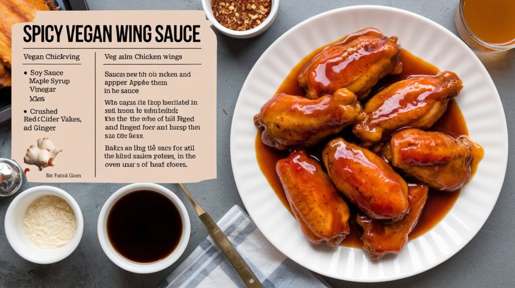 Spicy Vegan Wing Sauce